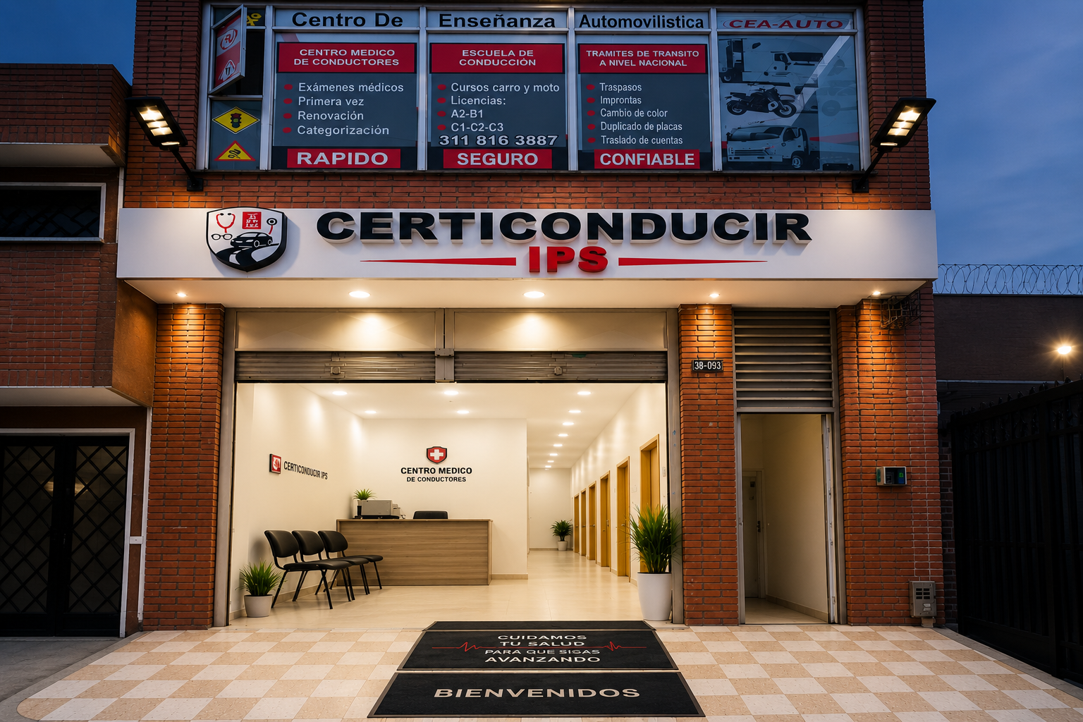 Atención Certiconducir IPS